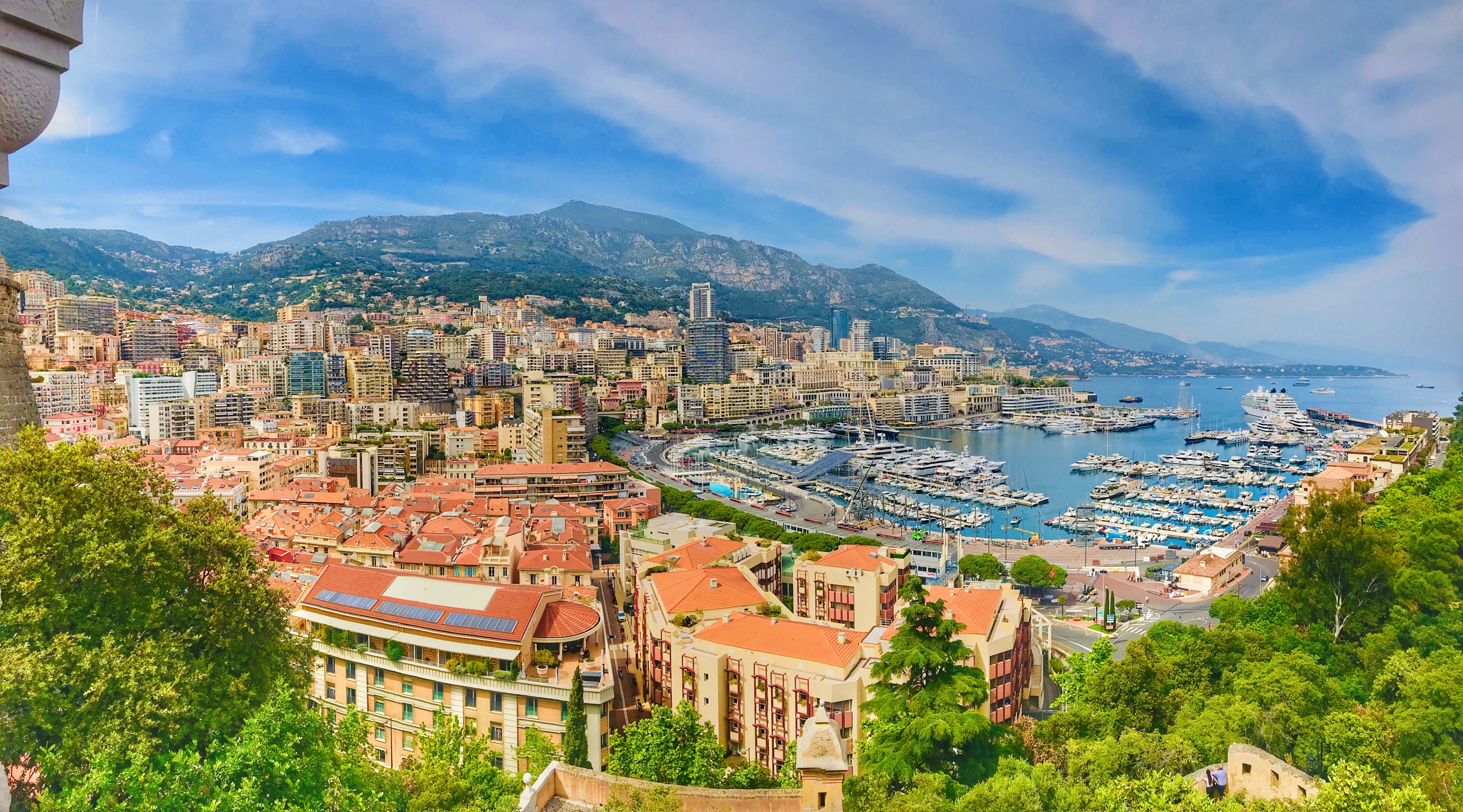 Ein wunderbarer Rundblick über die Cote d'Azur