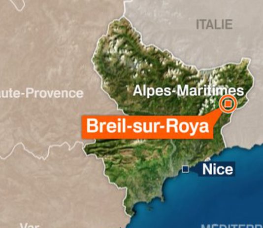 Sturm Alex: die Leichen eines Ehepaars aus Breil-sur-Roya in Italien gefunden