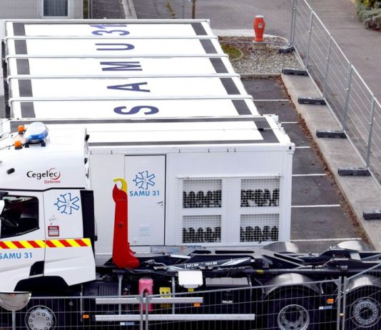 Covid: Universitätsklinik Toulouse setzt ein weltweit einzigartiges mobiles Krankenhaus ein