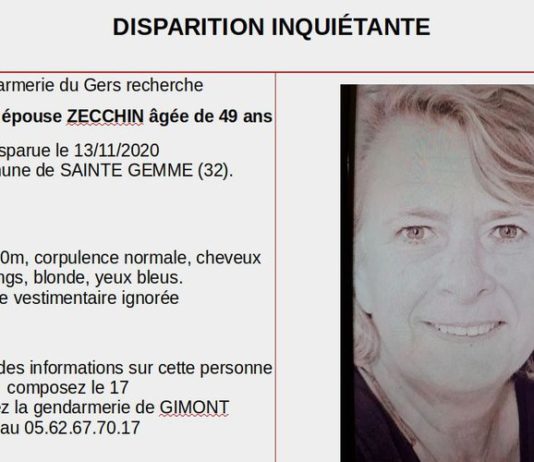 Gers: Hundeführer und Hubschrauber wurden mobilisiert, um eine 49-jährige Frau zu finden, die vermisst wurde.