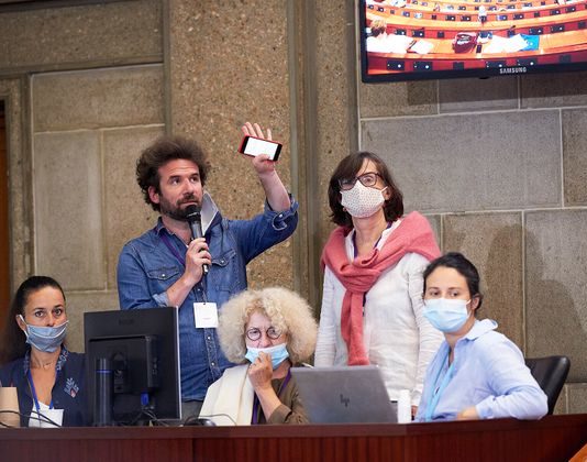 Bürgerklimakonvention: Emmanuel Macron trifft die Mitglieder zu einem „filterlosen“ Austausch