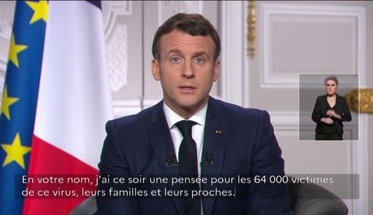 Neujahrsansprache von Emmanuel Macron