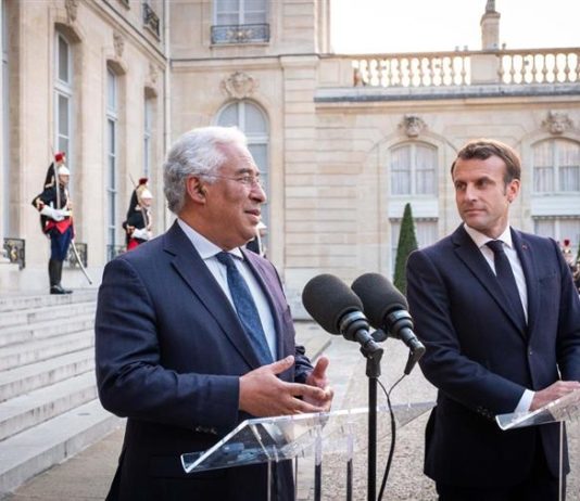 António Costa wird im Elysée von Emmanuel Macron empfangen