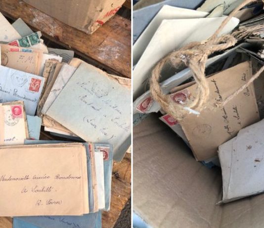 Hunderte von Liebesbriefen aus dem Zweiten Weltkrieg von der Müllhalde gerettet