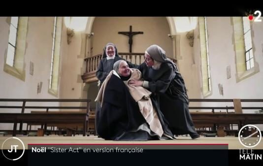 Saône-et-Loire: Lustiger Videoclip der Nonnen des Priorats Semur-en-Brionnais, die nach Spenden für ein Renovierungsprojekt suchen.