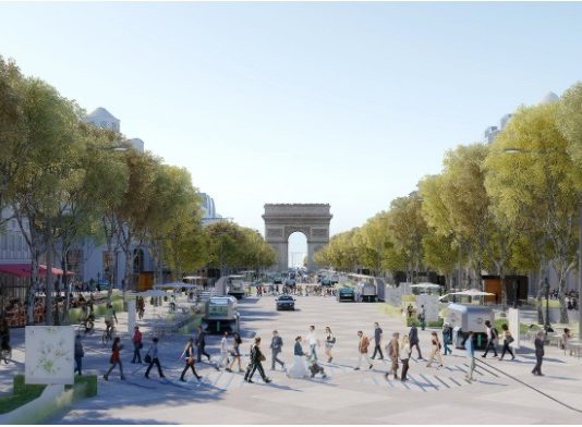 Grünes Licht für die Umwandlung der berühmten Pariser Champs-Elysees in einen Garten