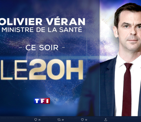 Olivier Véran im Interview auf TF1