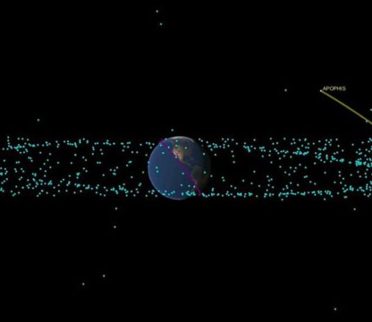 Der Asteroid Apophis wird diesen Samstag in der Nähe der Erde vorbeiziehen…