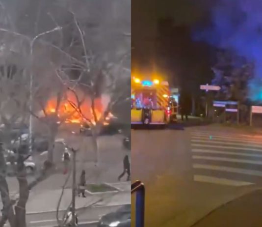 Städtische Gewalt in Lyon nach dem schweren Unfall eines jungen Mannes auf einem Motorroller