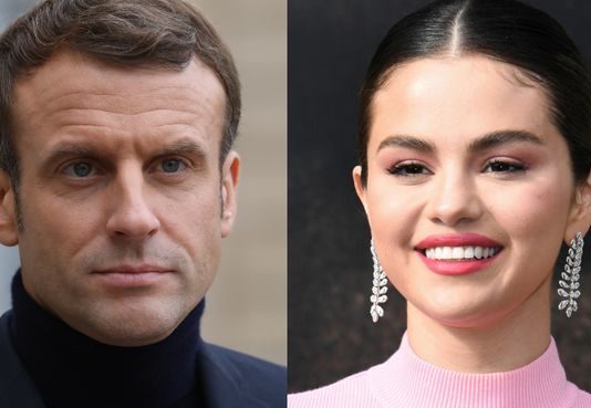 Aufgefordert von Selena Gomez verspricht Emmanuel Macron, Impfstoffe nach Afrika zu schicken