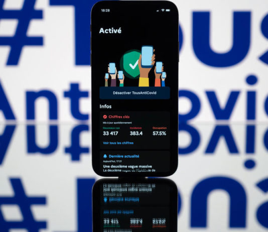 Die TousAntiCovid Tracking-Anwendung wird bald auch Tests und Impfungen anzeigen
