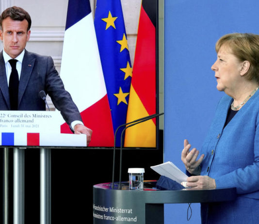 Emmanuel Macron lobt Angela Merkel vier Monate vor ihrem Ausscheiden aus dem Amt