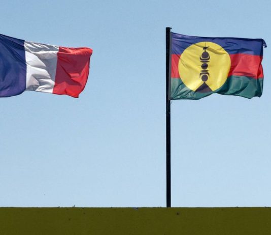 Emmanuel Macrons besucht heute das französische Überseegebiet Neukaledonien Neukaledonien