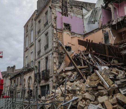 Bordeaux: Anwohner nach dem Einsturz von zwei Gebäuden im Stadtzentrum unter Schock