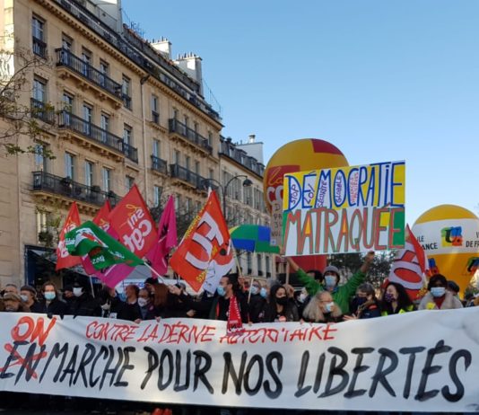 Freiheitsmärsche: Zehntausende demonstrieren in 140 französischen Städten