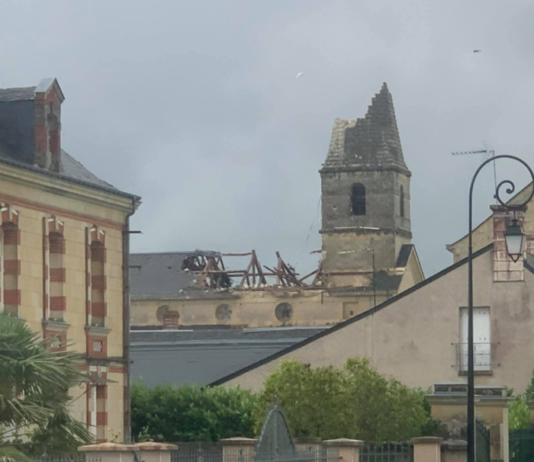 Unwetter: Ein Tornado verursacht große Schäden in Indre-et-Loire