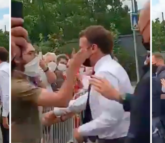 Macron-Ohrfeige: Schusswaffen und eine Kopie von Mein Kampf in der Wohnung eines der Angreifer entdeckt