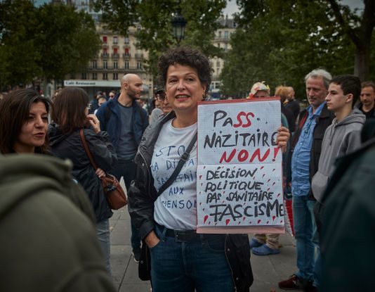 Covid-19: Zehntausende Demonstranten gegen „Gesundheitsdiktatur“ in Frankreich