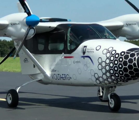 Ein 100% französisches Hybridflugzeug aus Rochefort in der Region Nouvelle-Aquitaine