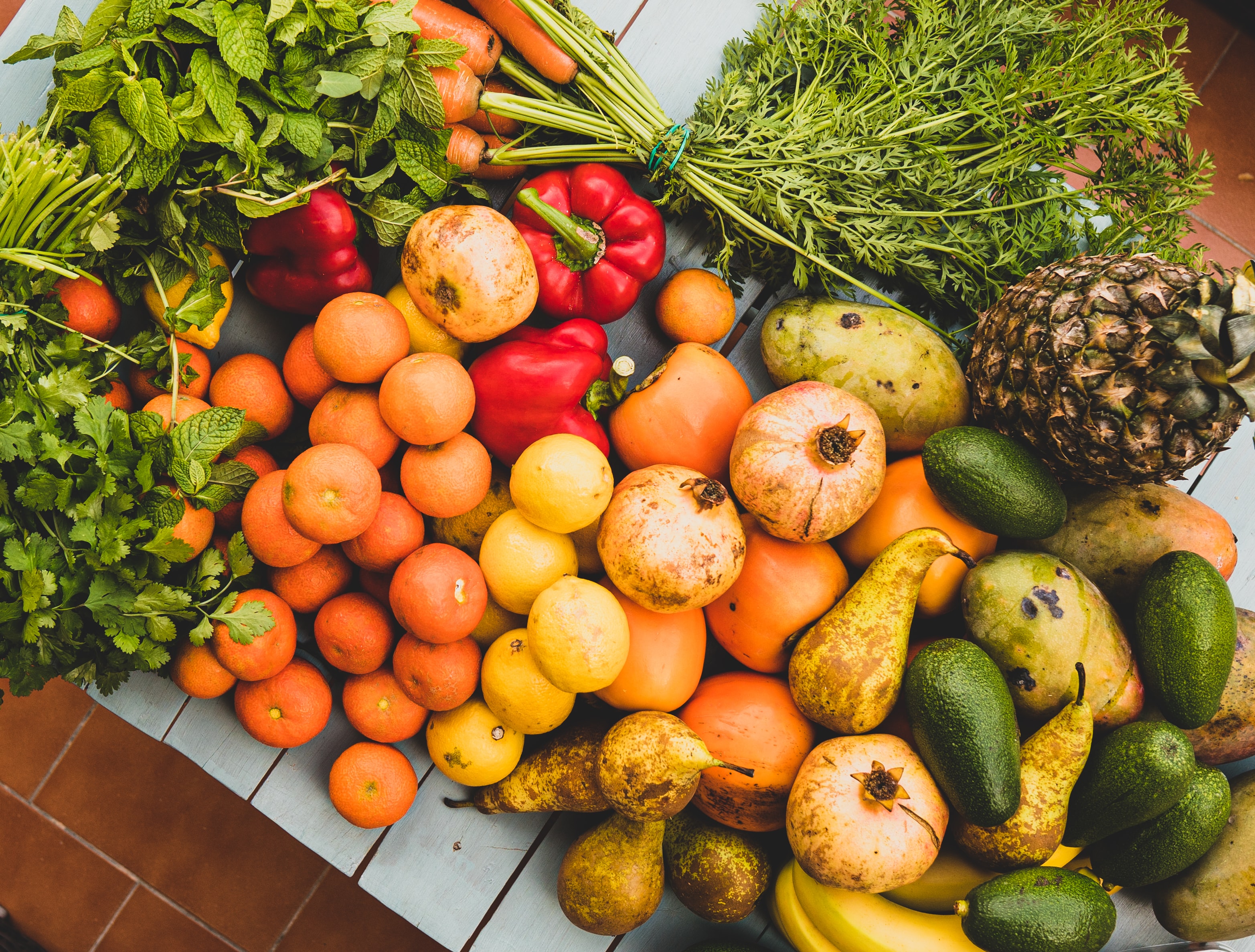 Die Preise für Obst und Gemüse sinken um rund 8%