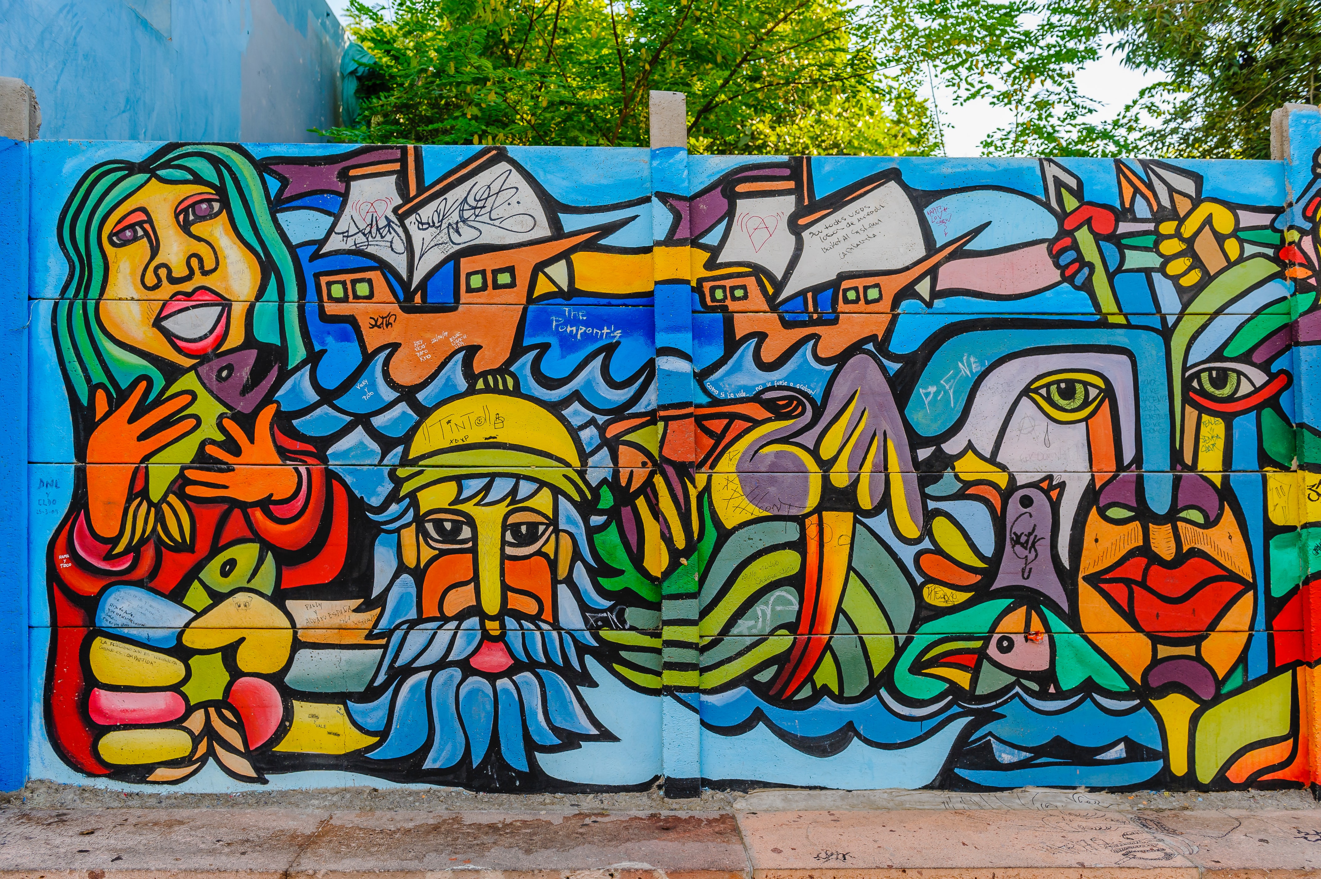 Graffiti und Straßenkunst