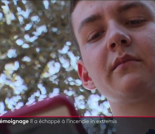 Var: Ein junger Mann filmte das Feuer, das sein Haus verwüstete