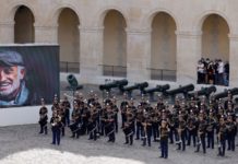 Jean-Paul Belmondo: eine letzte Ehrung im Invalidendom