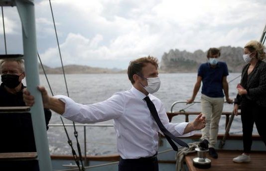 Marseille: Emmanuel Macron kündigt für Ende 2021 oder Anfang 2022 einen One Ocean Summit in Frankreich an