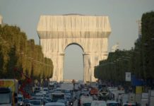 Arc de Triomphe: Christos Werk wird dieses Wochenende wieder verschwinden