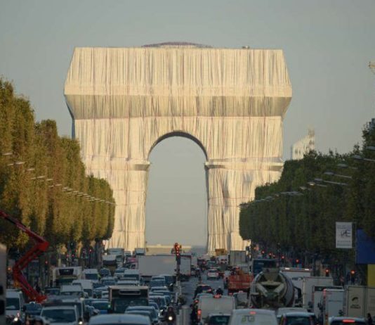 Arc de Triomphe: Christos Werk wird dieses Wochenende wieder verschwinden