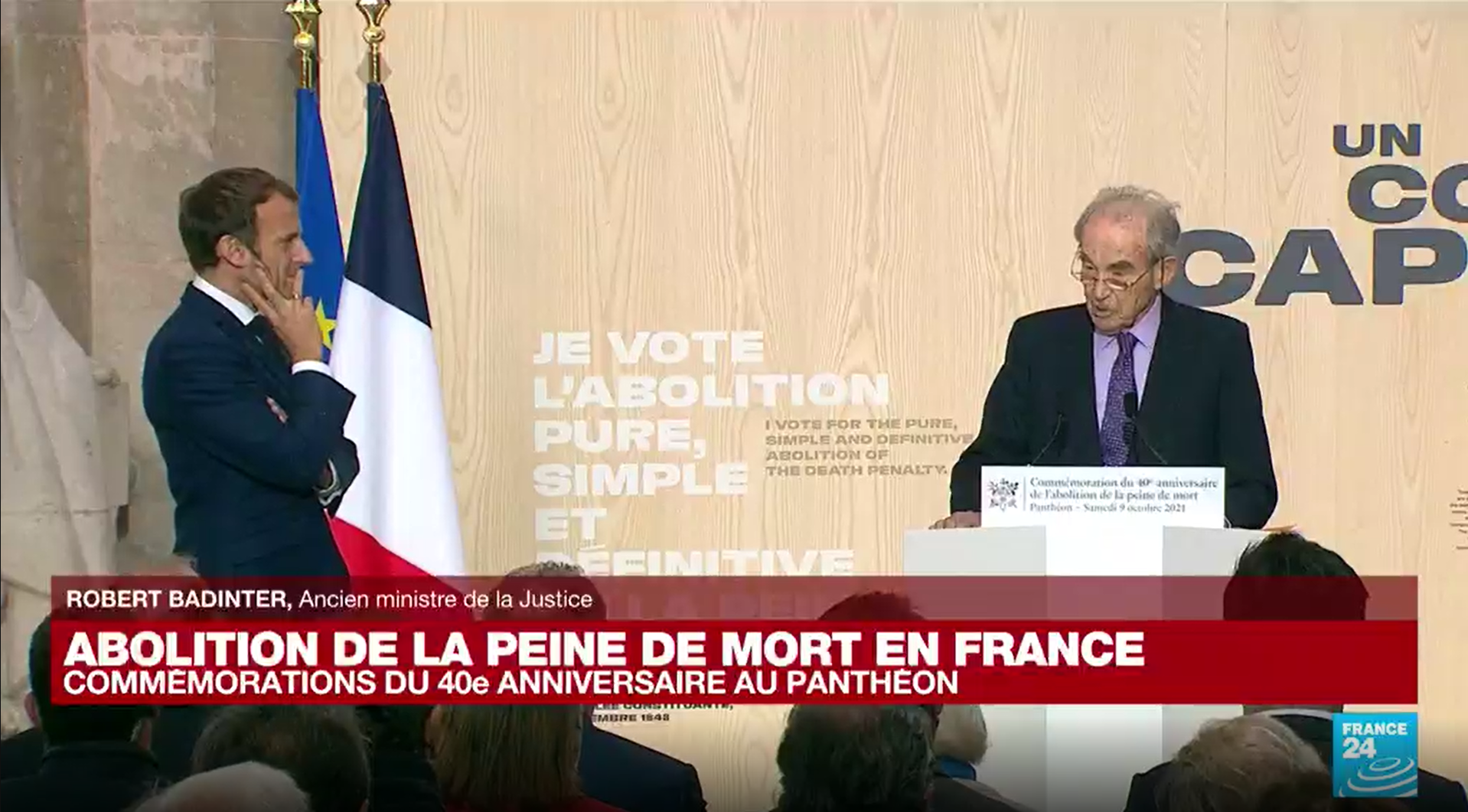 Frankreich feiert 40 Jahre Abschaffung der Todesstrafe