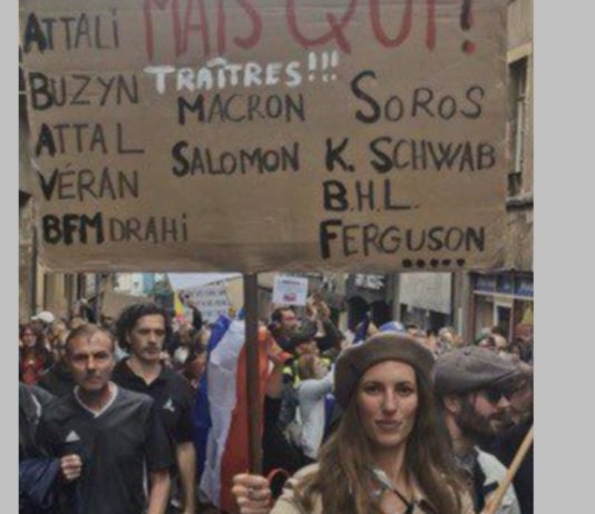 Metz: 6 Monate Haft auf Bewährung für Anti-Gesundheitspass-Demonstrantin wegen antisemitischer Parolen