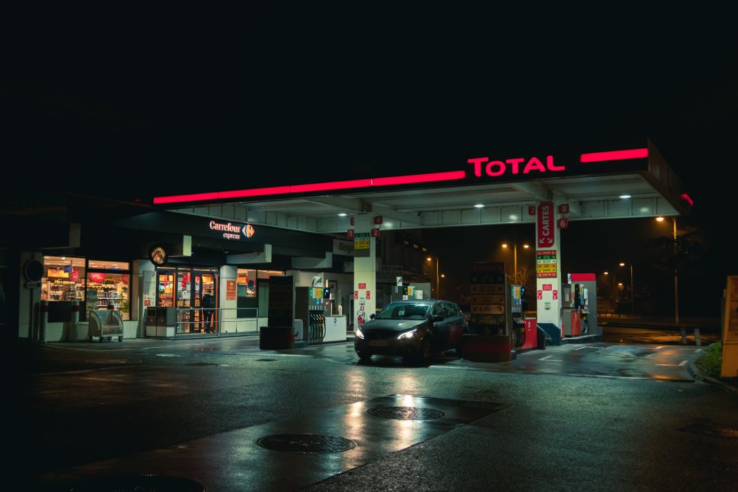 Total-Tankstelle