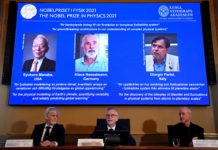 Nobelpreis für Physik geht an zwei Klimaexperten und einen italienischen Theoretiker