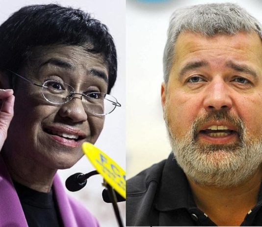 Friedensnobelpreis: Journalisten Maria Ressa und Dimitri Muratov für ihren Einsatz für die Meinungsfreiheit auf den Philippinen und in Russland ausgezeichnet