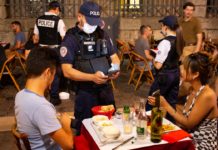 Ardèche: Polizeibeamte in Alarmbereitschaft angesichts von Covid-19