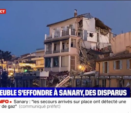 Mutter und Baby nach Gebäudeeinsturz an der Côte d’Azur gerettet