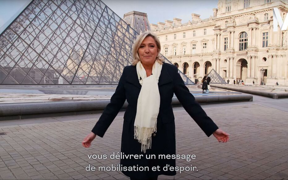 Wahlkampf Marine Le Pen: Das Louvre-Museum verlangt Löschung von Bildern mit der Pyramide