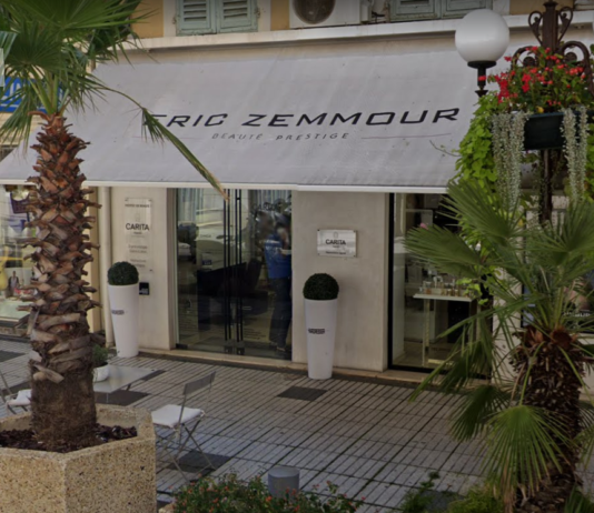 Nizza: Schaufenster des Friseurs Eric Zemmour, Namensvetter des rechten Kandidaten, vandalisiert