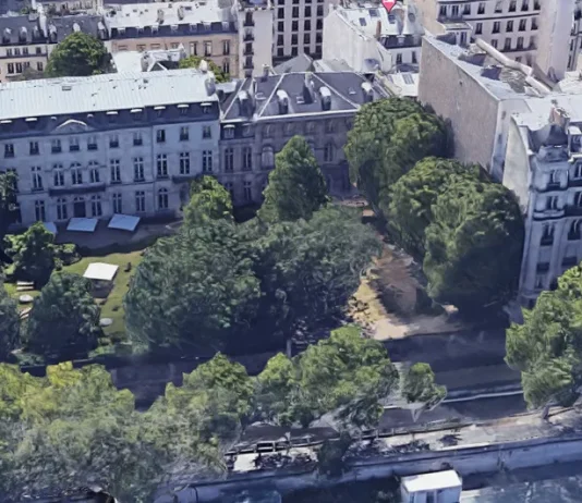 Paris: Feuer verwüstet Stadthaus an der Seine in der Nachbarschaft des deutschen Botschafters