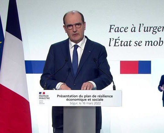 Ukraine: Jean Castex stellt „Resilienzplan“ zur Bewältigung der wirtschaftlichen Folgen des Krieges vor