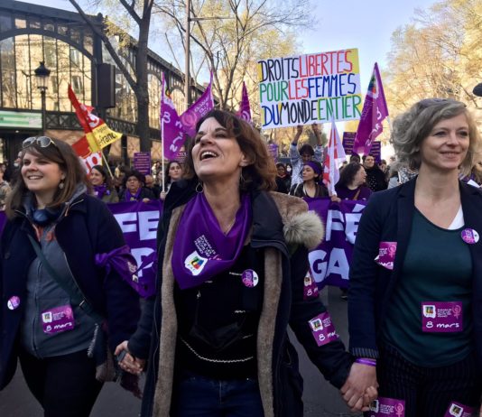 Internationaler Tag für die Rechte der Frauen: Tausende demonstrieren in ganz Frankreich
