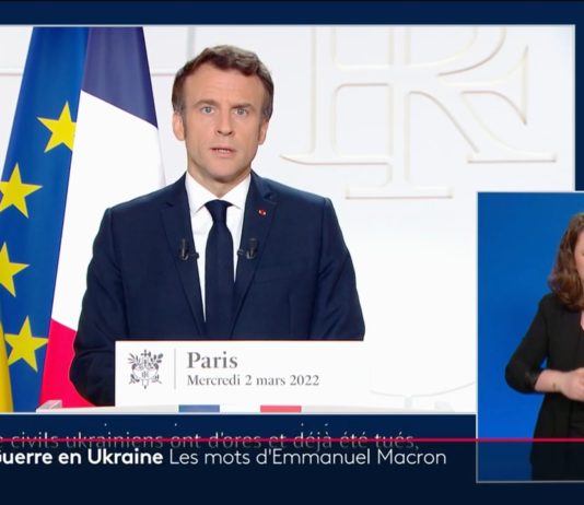 Krieg in der Ukraine: Emmanuel Macron sprach vor den Franzosen