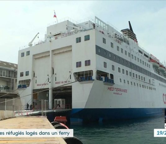 Ukraine-Krieg: Riesige Fähre in Marseille zum Flüchtlingsheim umgebaut