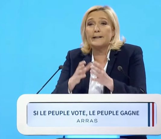 Bei Kundgebung in Arras fordert Marine Le Pen das „Volk von Frankreich“ auf, „sich zu erheben“