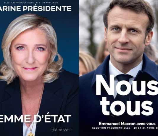 Präsidentschaftswahlen: Macron laut neuer Umfrage mit 55% deutlich vor Le Pen