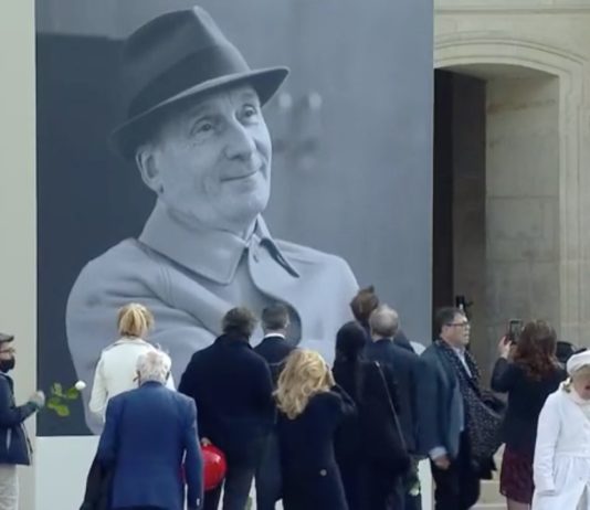 Tod von Michel Bouquet: Nationale Ehrung in Anwesenheit von Emmanuel und Brigitte Macron