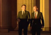 Emmanuel Macron und Olaf Scholz bekräftigen Unterstützung für die Ukraine