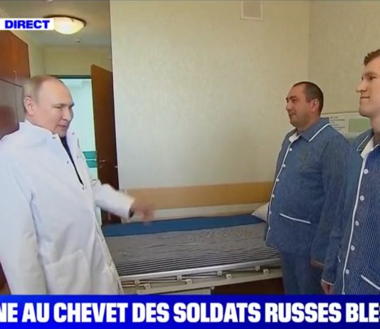 Wladimir Putin trifft sich zum ersten Mal mit in der Ukraine verwundeten Soldaten