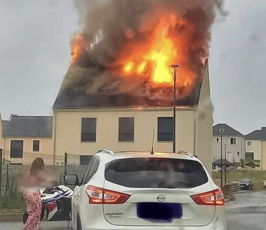 Bilanz der Unwetter: 50.000 Blitzeinschläge, tote Frau in Rouen, Festivalbesucher evakuiert…